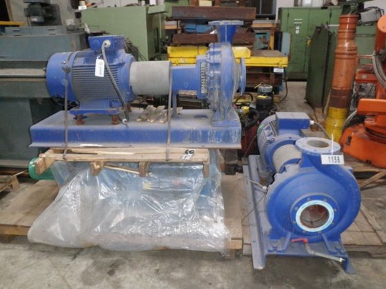 遠心水ポンプ KSB, 200 m³/h