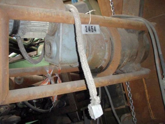 処理取鍋 ± 5 t、遊星ギアボックス付き、電動式