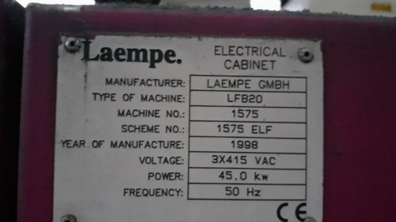1998 Kernschießmaschine LAEMPE LB20