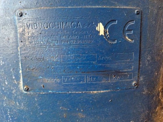 2003 VIBROCHIMICA 285l 圆形振动器/镘刀