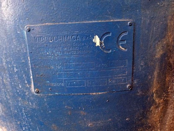2003 VIBROCHIMICA 285l 圆形振动器/镘刀