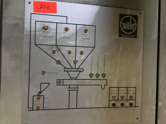 1996 WÖHR 螺杆式搅拌机，5 吨，1 个旋转臂
