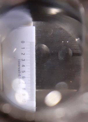 衝撃硬度計（H&K）拡大鏡付き