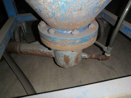 1989 Kleiner Freistrahlbehälter BOMBEN TERRUCCIO,