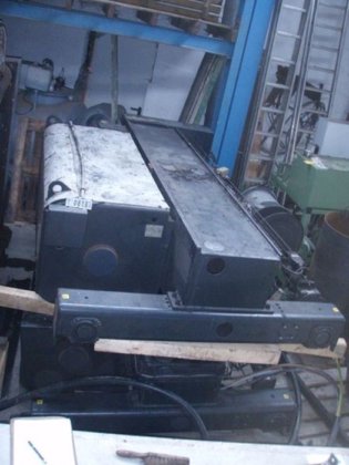 Dubbelliggerloopkraan 2×25t met 2 loopkatten
