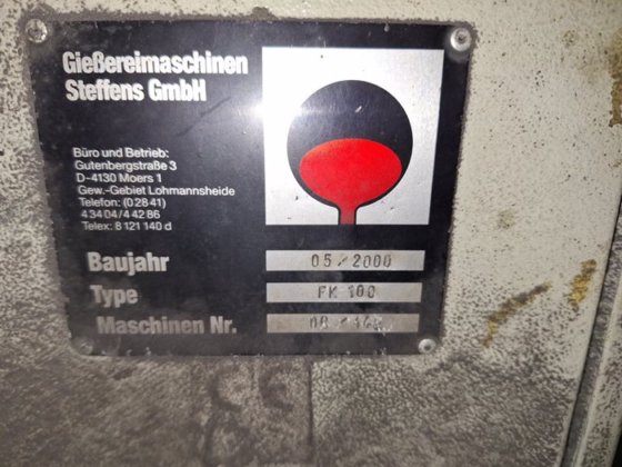 STEFFENS 核心砂搅拌装置 ±2吨/小时