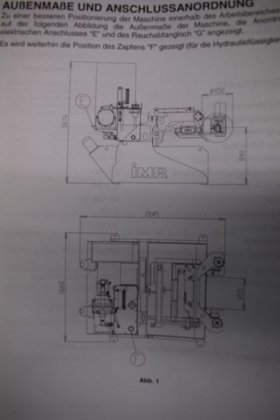 2012 Gravity die casting machine