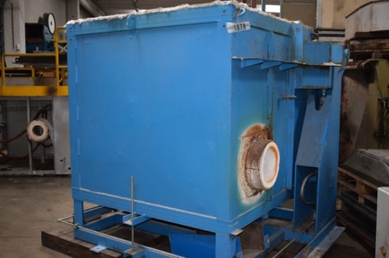 アルミ溶解炉 モーガン傾斜可能 ±700 kg 天然ガス