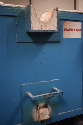 摩根铝熔炉可倾斜 ±700 公斤天然气