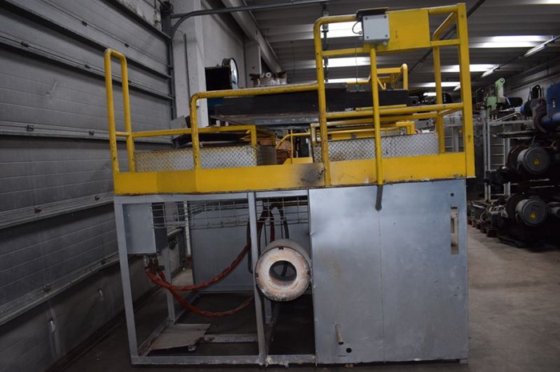 摩根铝熔炉可倾斜 ±700 公斤天然气