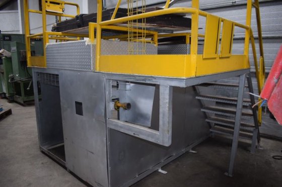 摩根铝熔炉可倾斜 ±700 公斤天然气