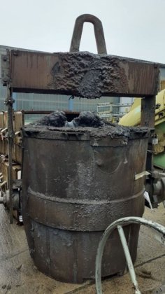 浇桶 6.5 吨，带行星齿轮箱