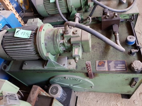 液压装置，压力 55 bar, MEZ MONELNICE