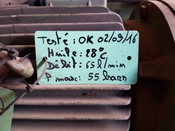 液压装置，压力 55 bar, MEZ MONELNICE