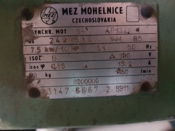 液压装置，压力 55 bar, MEZ MONELNICE