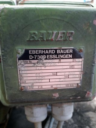 混合和输送螺杆，1350/120 毫米