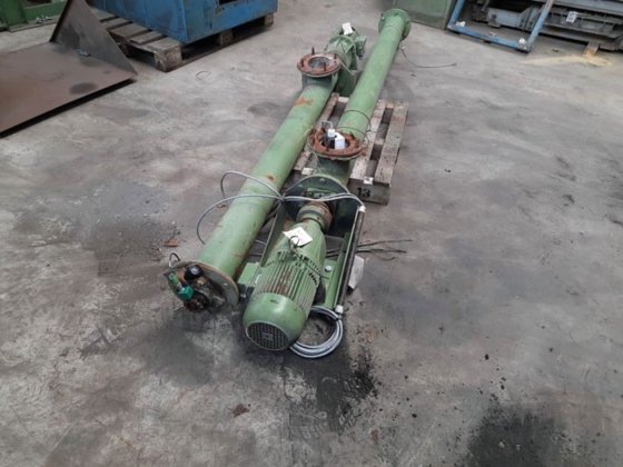 混合搬送スクリュー、1350/120mm