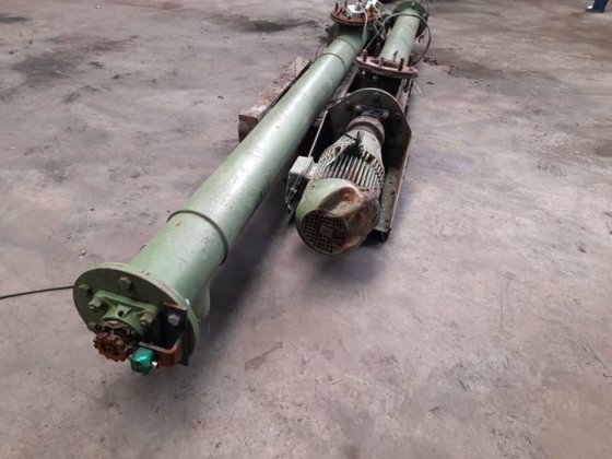 混合和输送螺杆，1350/120 毫米