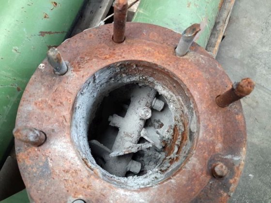 混合和输送螺杆，1350/120 毫米