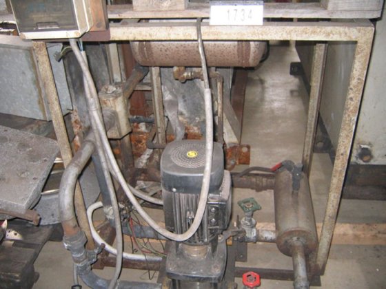 RADYNE 感应炉，500 千克，1000 赫兹