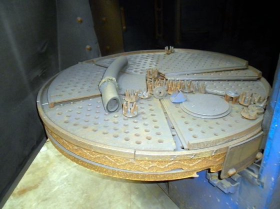 转台式抛丸器 SISSON-LEHMANN Ø 1200 mm