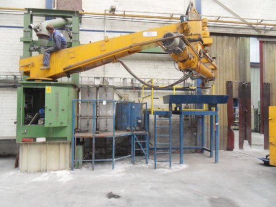 双臂螺旋搅拌机 IMF 30 t/h（Alphaset），带快速循环装置