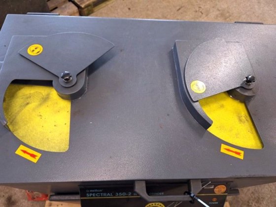 直径 350 毫米的 METKON 双面磨光机