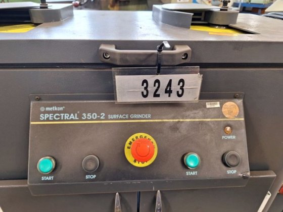 直径 350 毫米的 METKON 双面磨光机