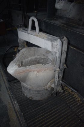 鋳造取鍋 MOZER 600kg