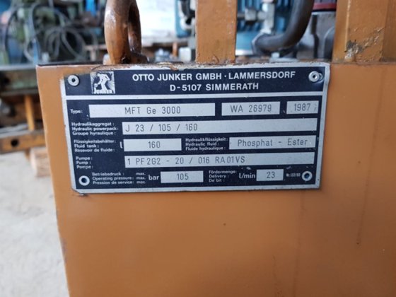 带泵的液压装置，7.5 千瓦