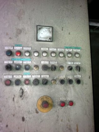 1993 BMD 粉尘过滤器，58 500 立方米/小时，带旋风分离器