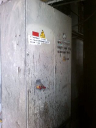 1993 BMD 粉尘过滤器，58 500 立方米/小时，带旋风分离器