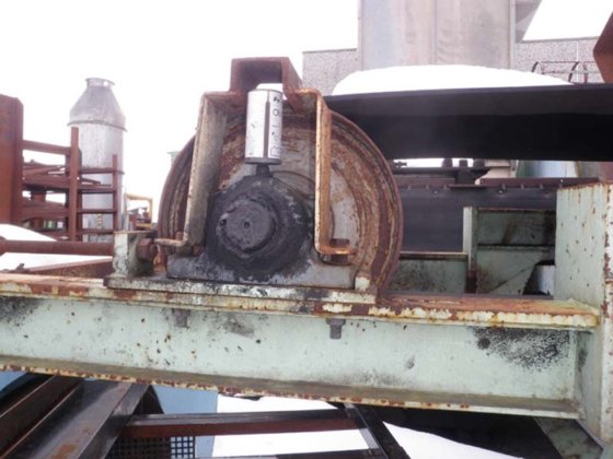 橡胶带输送机，6900 x 800 毫米（1.1 米/秒）