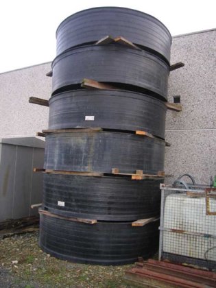 气体洗涤塔 ARASIN，12 000 m³/h，聚乙烯