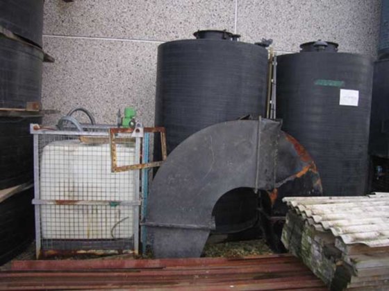 气体洗涤塔 ARASIN，12 000 m³/h，聚乙烯