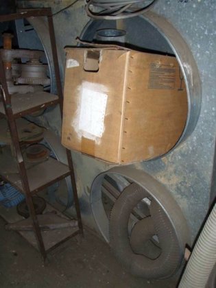 おがくず粉砕用フィルター デバウゼベンチレーション、4000 m³/h