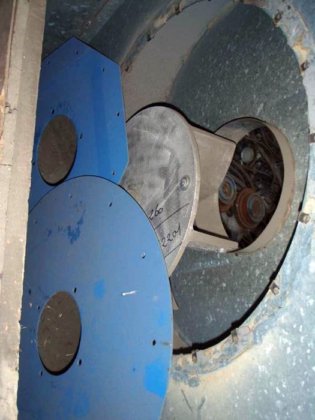 おがくず粉砕用フィルター デバウゼベンチレーション、4000 m³/h