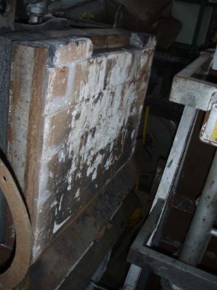 钢包加热器，燃气，带轮子，1450 毫米 x 900 毫米