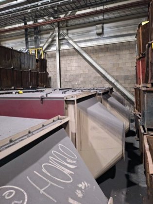 Dust collector HERDING, ± 10
