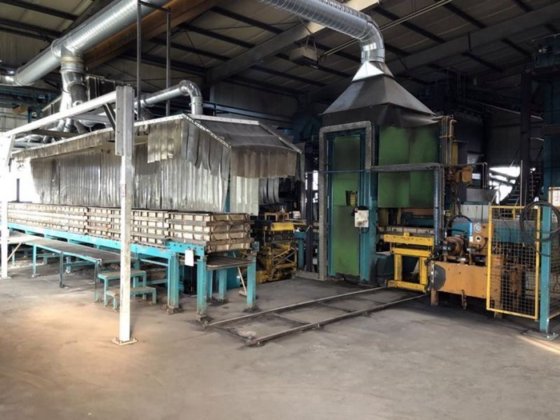 1989 半自动造型设备 HWS-HSP-2