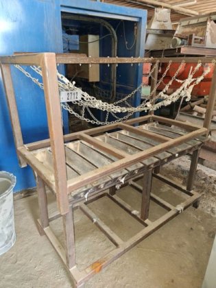 Ingot 10 trestle for residual