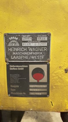 海因里希-瓦格纳尔 HRP1.1 造型机