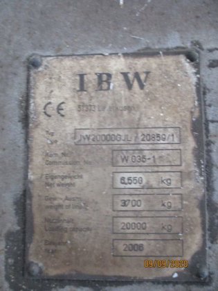 鋳造取鍋電動20t、IBW