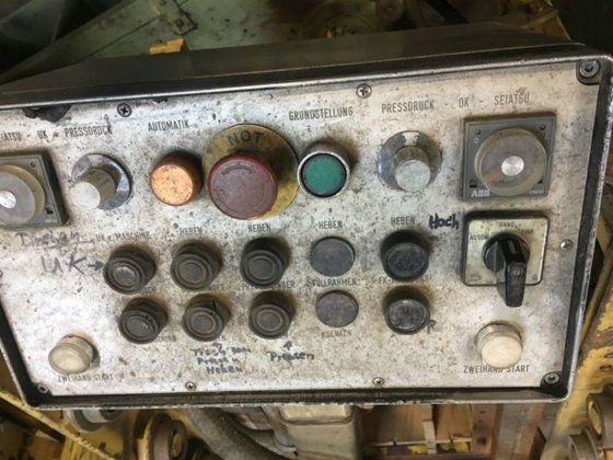 造型装置 HWS/HSP1，液压 500mm x 400mm