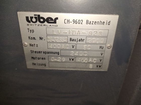 2000 排气装置 LÜBER LW FDA-825，8