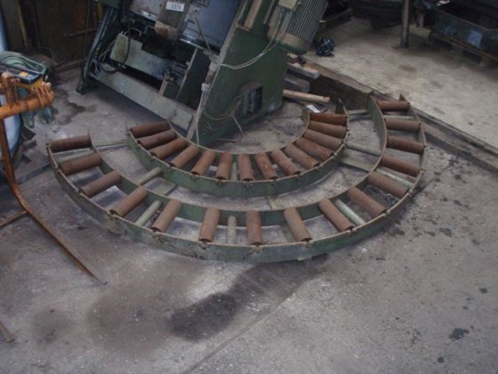 ローラーコンベア ±1000mm、180