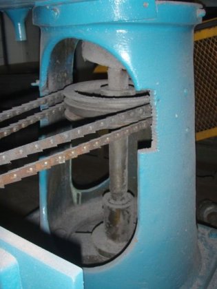 プレート研磨機, Ø 600mm, 横型