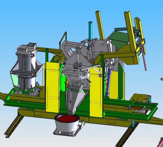 2005 自动浇注安装