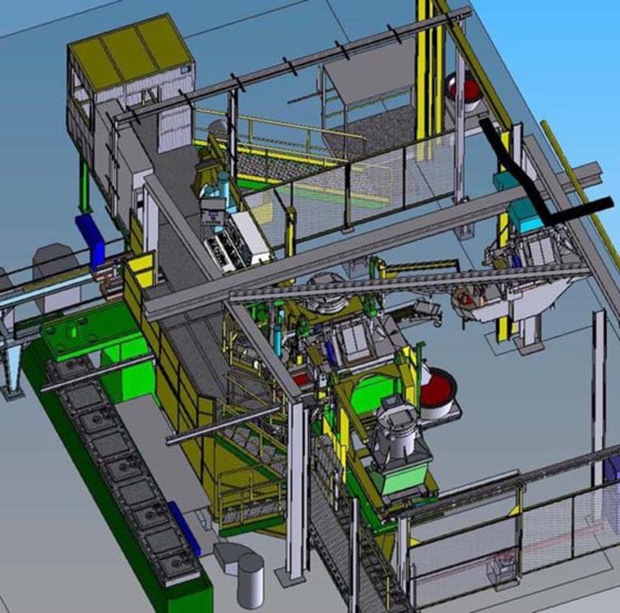 2005 自动浇注安装