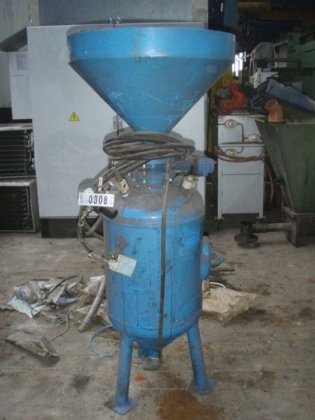 Recipiente de chorro de arena,
